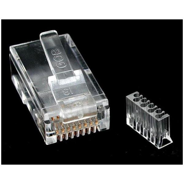 PAQUETE 50 CONECTOR RJ45 CAT6