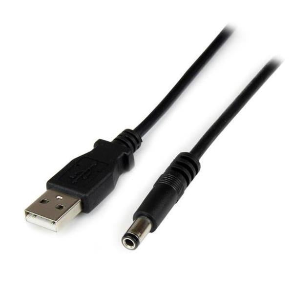 CABLE 2M USB A TYPE BARREL N