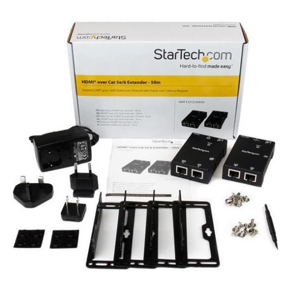 KIT EXTENSOR HDMI POR CAT5 POE