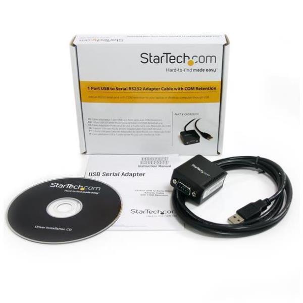 CABLE 1 8M USB A SERIE DB9 COM