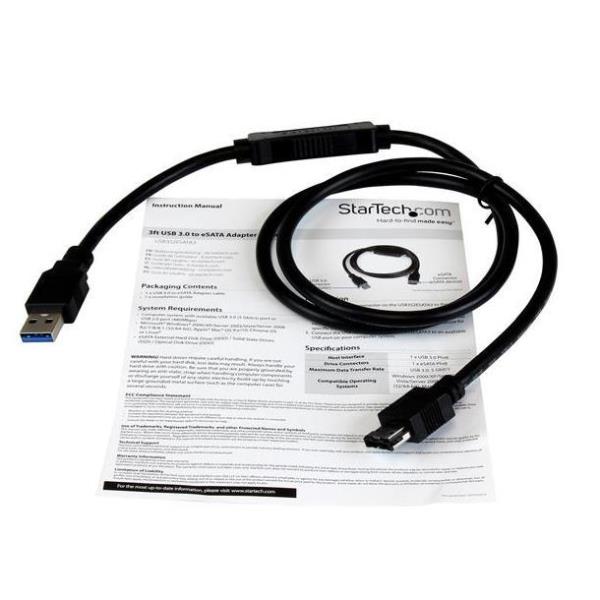 CABLE ADAPTER USB 3.0 ESATA