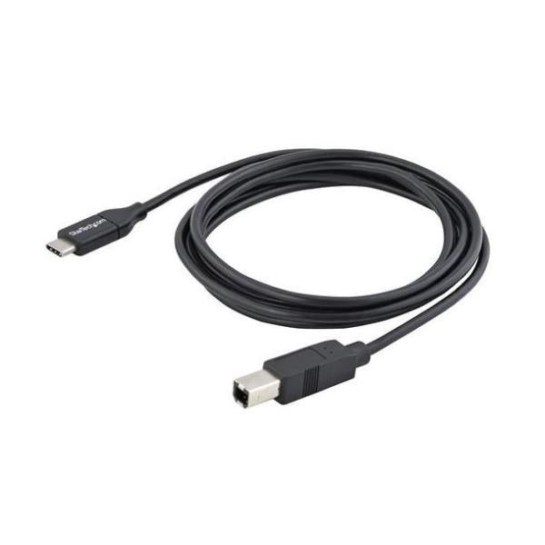 CABLE 2M USB-C A USB B MALE
