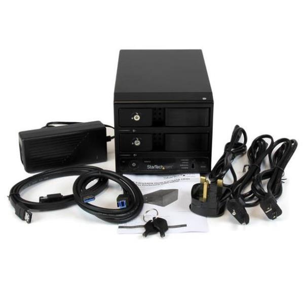 CAJA USB 3.0 ESATA 2X 3.5 SATA