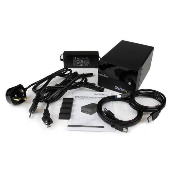 CAJA 2X DISCOS 3 5 ESATA USB 3