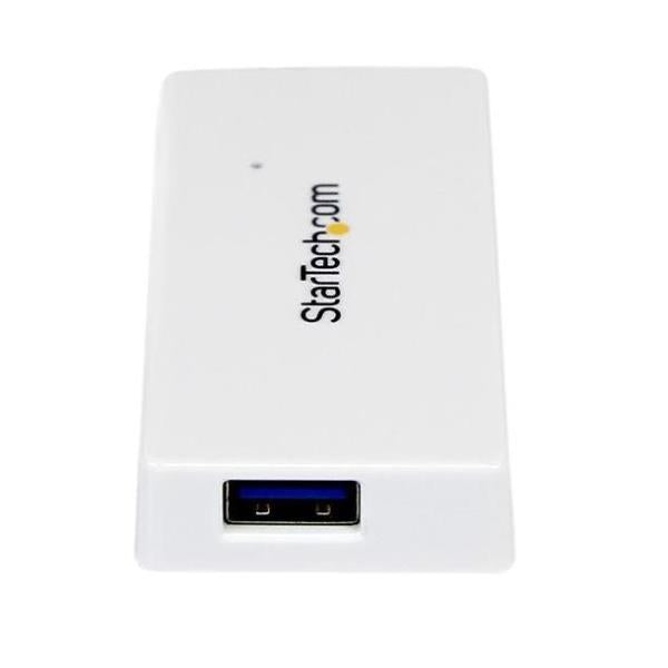 HUB USB 3.0 4 PUERTOS BLANCO