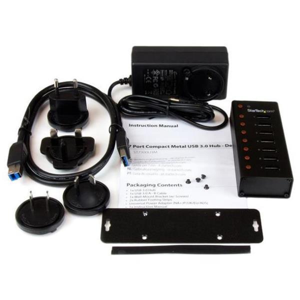 USB 3.0 CONCENTRATOR 7 PUERTOS