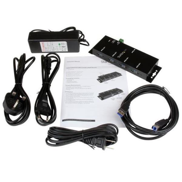 CONCENTRATOR HUB 4XUSB 3.0 DIN