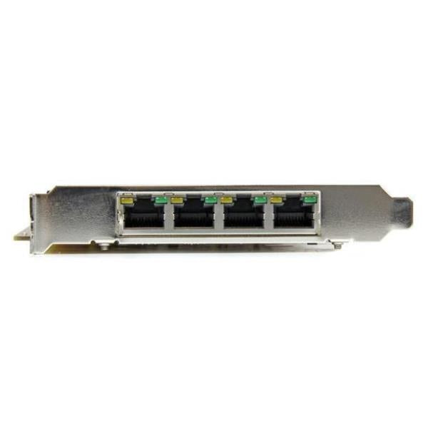 PCI-E 4XETHERNET POE CARD