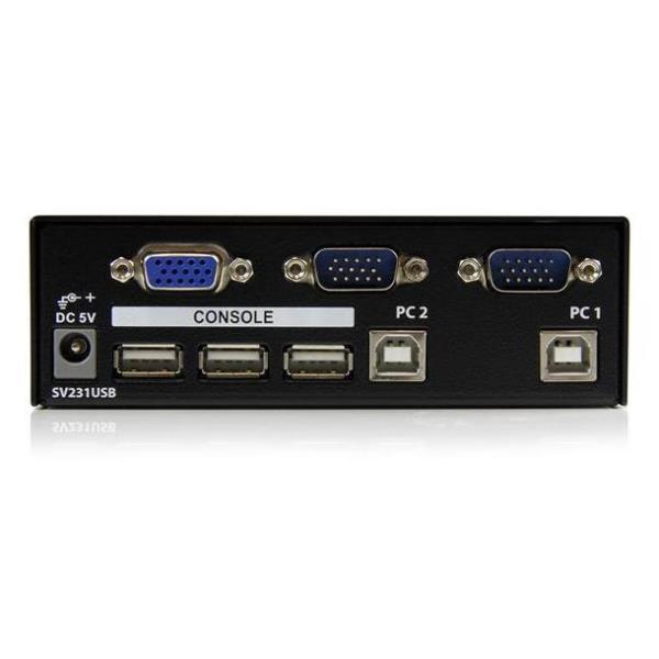 SWITCH KVM 2 PUERTOS VGA USB
