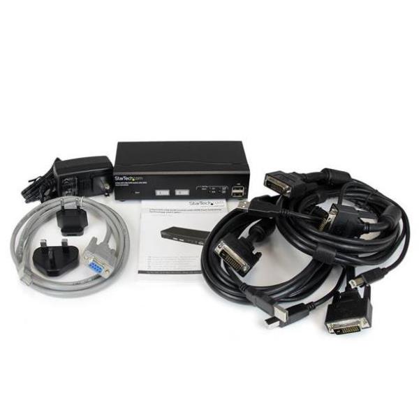 SWITCH KVM 2X DVI USB DDM