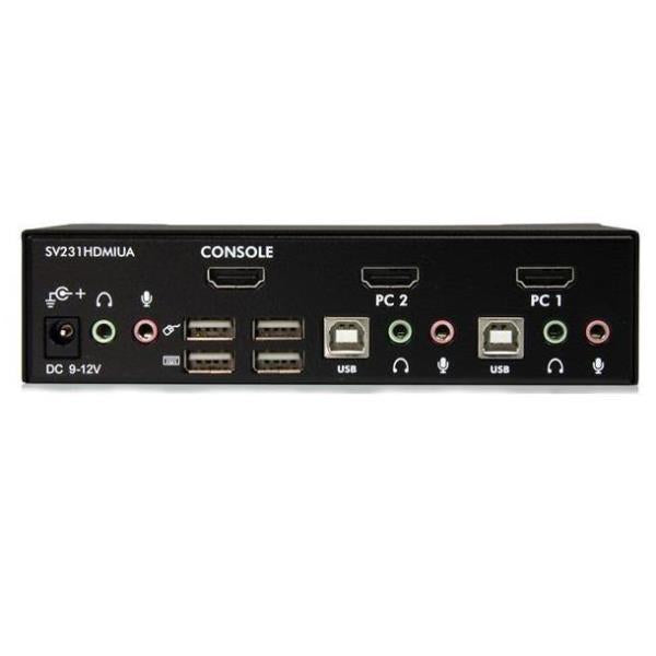SWITCH KVM HDMI 2 PUERTOS USB