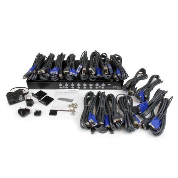 SWITCH KVM USB 16 PORTS 1U