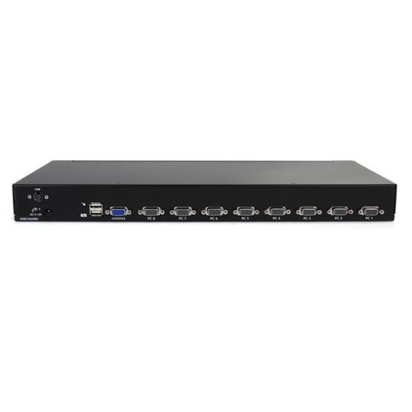 SWITCH KVM 8X VGA USB 1U RACK