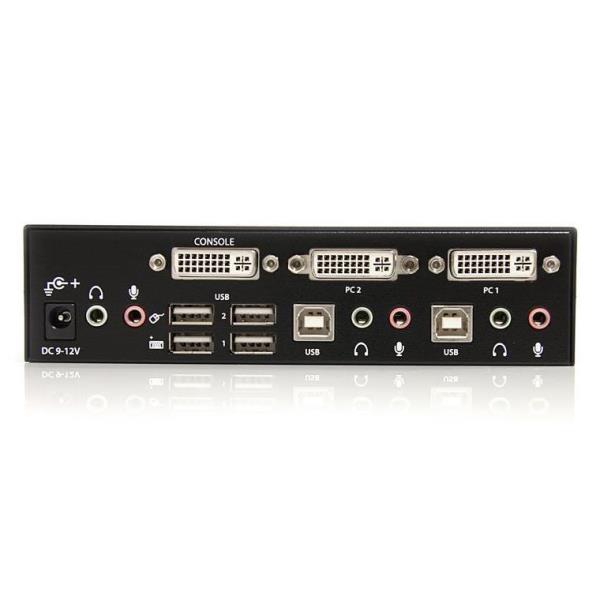 KVM SWITCH SWITCH - 2 PUERTOS U