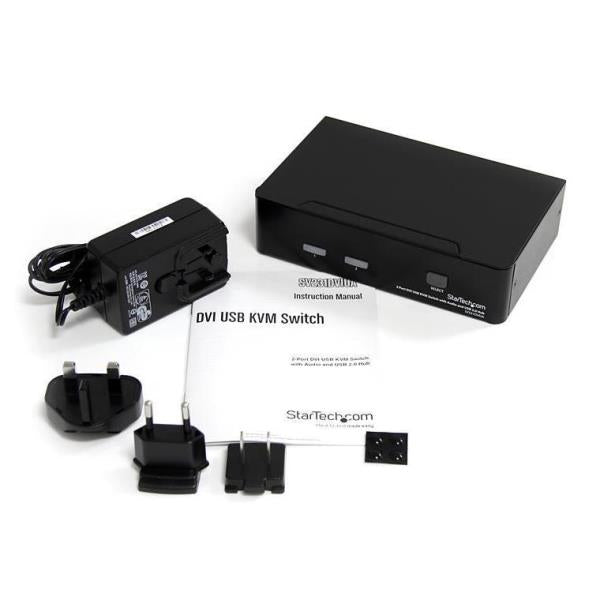 KVM SWITCH SWITCH - 2 PUERTOS U