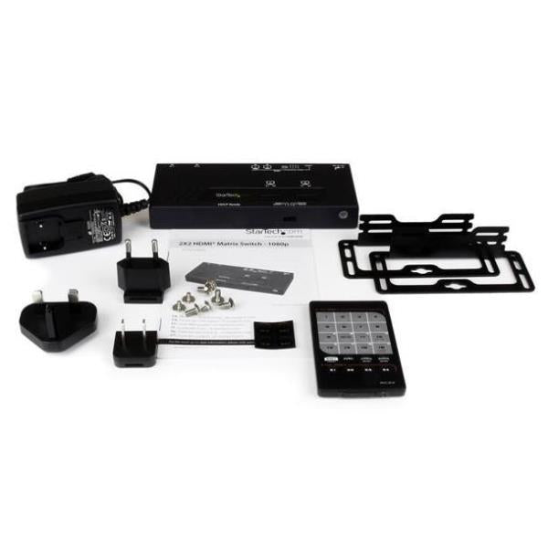 SWITCH HDMI MATRIX 2X2 1080