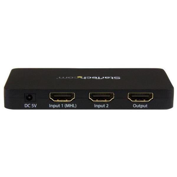 SWITCH HDMI 2 PUERTOS MHL 4K