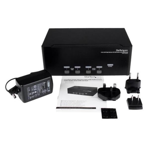 4 PUERTOS SWITCH KVM SWITCH