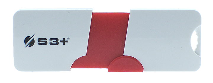 USB Memory S3+ 3.0 64GB SPACE Red