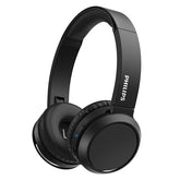 PHILIPS HEADPHONES WIRELESS ON-EAR BLACK TAH4205BK/00