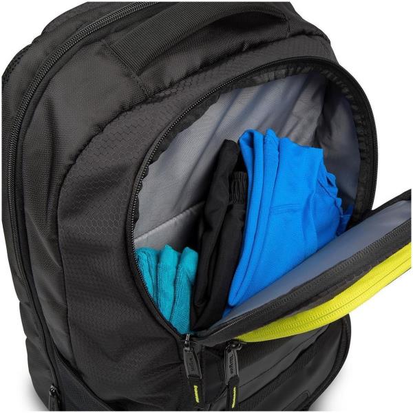 MOCHILA FITNESS 15.6 NEGRO/VERDE