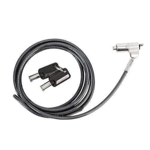 CERRADURA CON CABLE DE LLAVE TRAPEZOID DEFCON