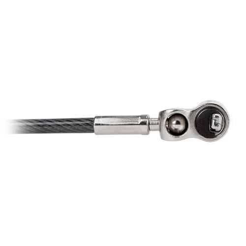 CERRADURA CON CABLE DE LLAVE TRAPEZOID DEFCON