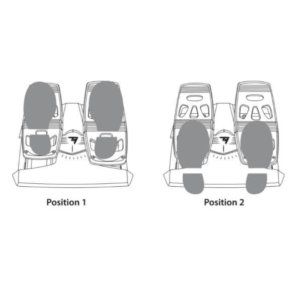 T.FLIGHT RUDDER PEDALS - PC / PS4