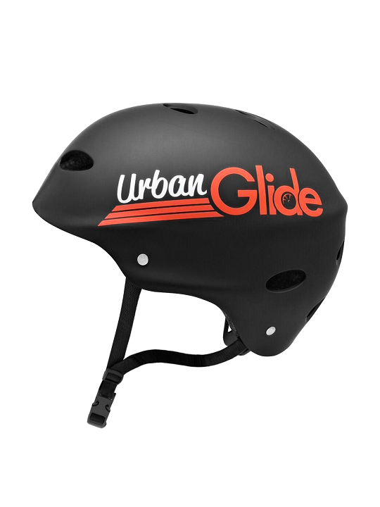 URBANGLIDE Capacete GLM2 - Tamanho M - Preto e Vermelho - 54361