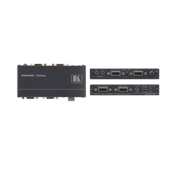 KRAMER VP-211K SELECTOR 2X1 VGA AND STEREO AUDIO