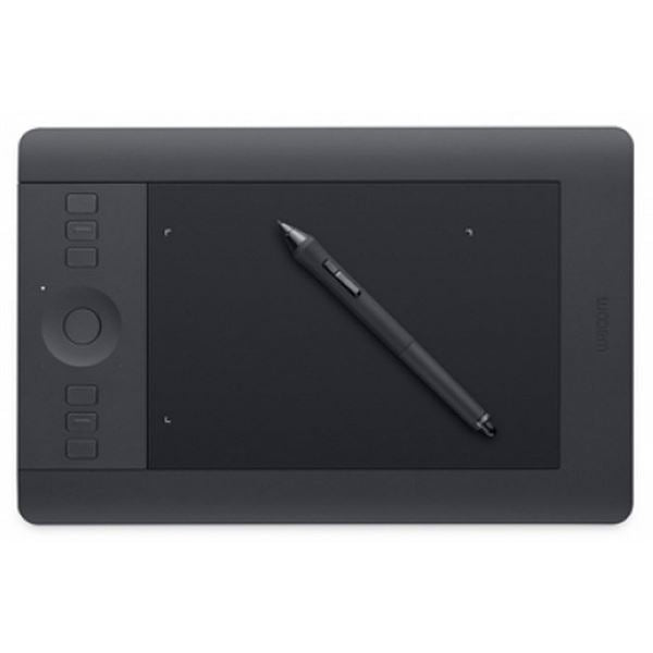 Wacom Intuos Pro Small - Digitalizador - Diestro y Zurdo - 16 x 10 cm - Multitáctil - Electromagnético - 6 Botones - Inalámbrico, Alámbrico - Bluetooth, USB 2.0 - Negro