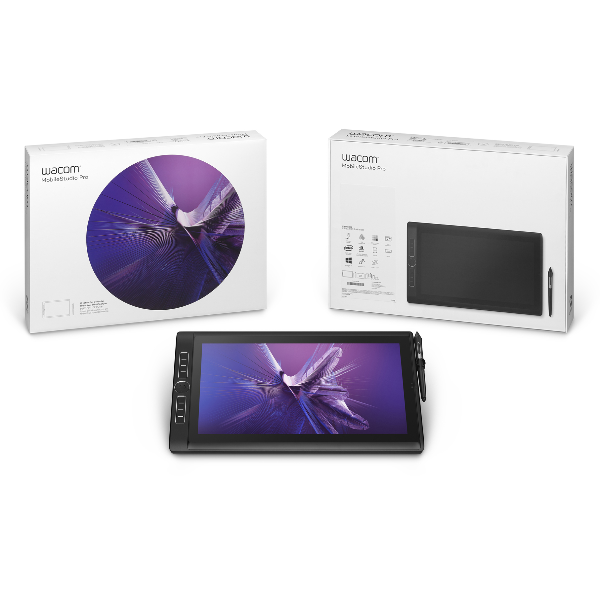 Wacom MobileStudio Pro 16 - Tablet - Intel Core i7 8559U / 2,7 GHz - Win 10 Pro - Quadro P1000 - 16 GB RAM - 512 GB SSD NVMe - Pantalla táctil IPS de 15,6" 3840 x 2160 (Ultra HD 4K) - Wi-Fi 5 - negro