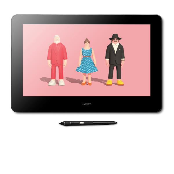 Wacom Cintiq Pro 16 - 2021 - digitizer w/ LCD monitor - 34.5 x 19.4 cm - multi-touch - electromagnetic - with cable - DisplayPort, USB-C