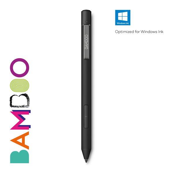 Wacom Bamboo Ink Plus - Active Stylus - Bluetooth - Black
