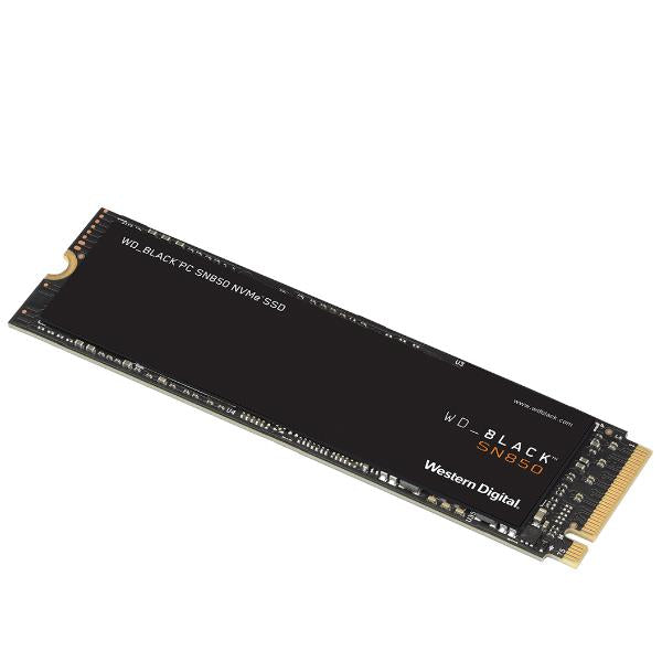 WD Black SN850 NVMe SSD WDS100T1X0E - SSD - 1 TB - internal - M.2 2280 - PCIe 4.0 x4 (NVMe)