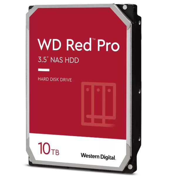WD Red Pro WD102KFBX - Disco duro - 10 TB - interno - 3.5" - SATA 6Gb/s - 7200 rpm - búfer: 256 MB