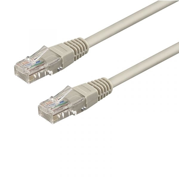 WP RACK HARNESS PATCH CABLE CAT6 U-UTP AWG 26/7 CU GRAY 0.5MT