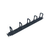 WP RACK CABLE MANAGEMENT 1U PLASTIC BLACK RAL 9005