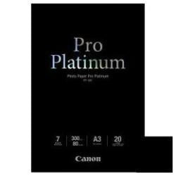 Canon Photo Paper Pro Platinum - A3 (297 x 420 mm) - 300 gsm - 20 sheet(s) photo paper - for PIXMA Pro9000, Pro9500
