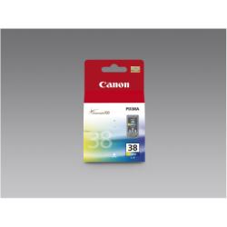 Canon CL-38 - 9 ml - cor (ciano, magenta, amarelo) - original - tinteiro - para PIXMA iP1800, iP1900, iP2500, iP2600, MP140, MP190, MP210, MP220, MP470, MX300, MX310