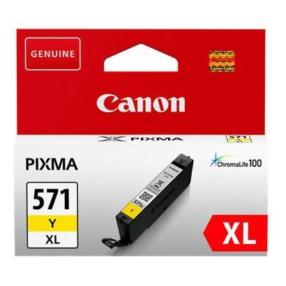 CANON YELLOW CARTRIDGE CLI-571XL