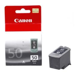 Canon PG-50 - Black - original - ink tank - for FAX JX200, JX210, JX500, JX510, FAXPHONE JX510, PIXMA MP160, MP180, MP460, MX300, MX310