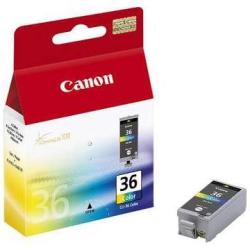 Canon CLI-36 Color - 12 ml - color (cyan, magenta, yellow, black) - original - ink cartridge - for PIXMA iP100, iP100 Bundle, iP100 with battery, iP100wb, iP110, mini260, mini320, TR150
