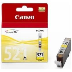Canon CLI-521Y - 9 ml - yellow - original - ink tank - for PIXMA iP3600, iP4700, MP540, MP550, MP560, MP620, MP630, MP640, MP980, MP990, MX860, MX870