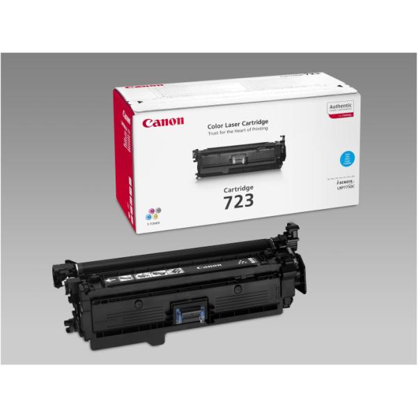 Canon 723 C - Azul cian - original - cartucho de tóner - para i-SENSYS LBP7750Cdn