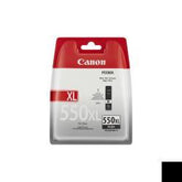 Canon PGI-550PGBK XL - 22 ml - High Yield - black - original - blister with security - ink tank - for PIXMA iP8750, iX6850, MG5550, MG5650, MG5655, MG6450, MG6650, MG7150, MG7550, MX725, MX925