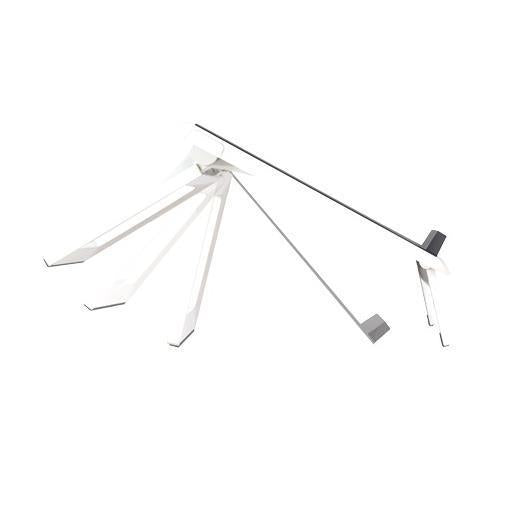 Fellowes I-Spire Series Quick Lift - Soporte para portátil - Blanco