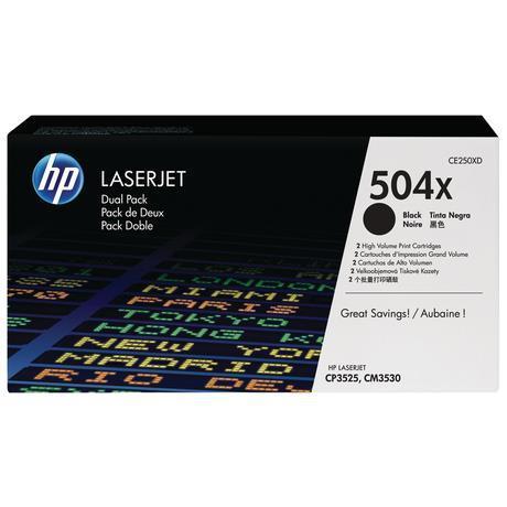 LASERJET CE250X BLACK TONER PACK 2