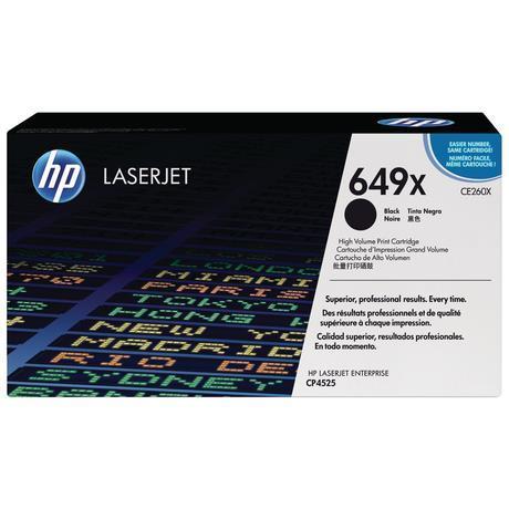 LASERJET BLACK TONER 649X OPS