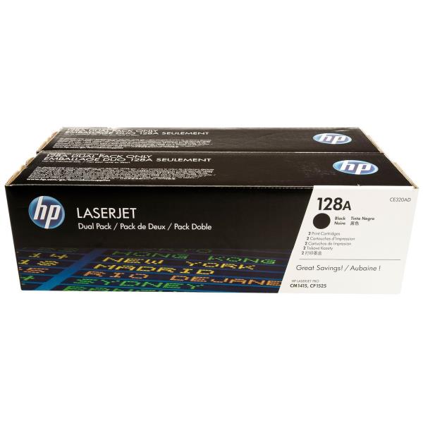 TONER NEGRO 128A LASERJET PACK 2